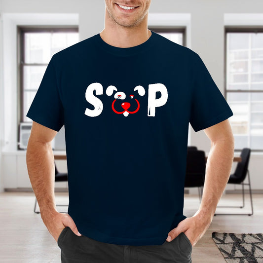 Slyde Pupps Pure cotton Men's T-shirt
