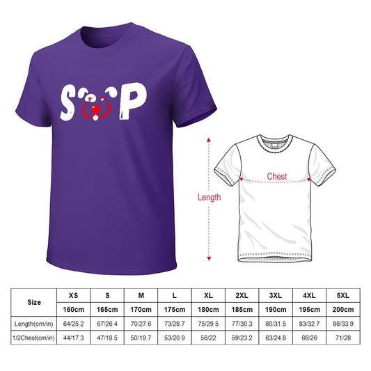 Slyde Pupps Pure cotton Men's T-shirt