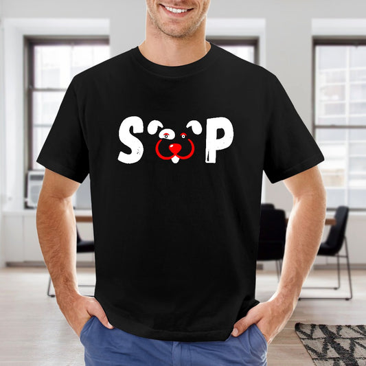 Slyde Pupps Pure cotton Men's T-shirt