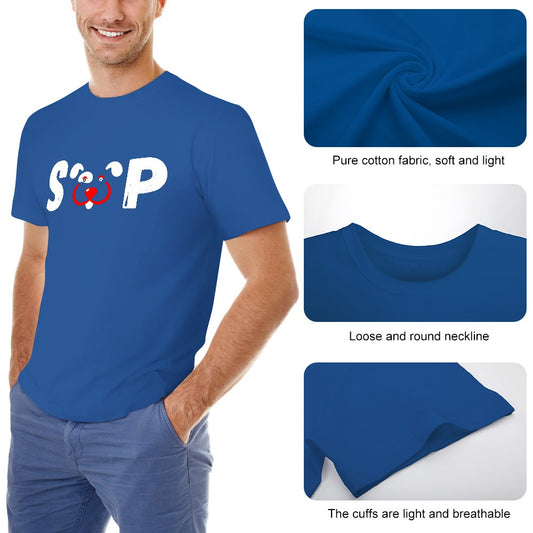 Slyde Pupps Pure cotton Men's T-shirt