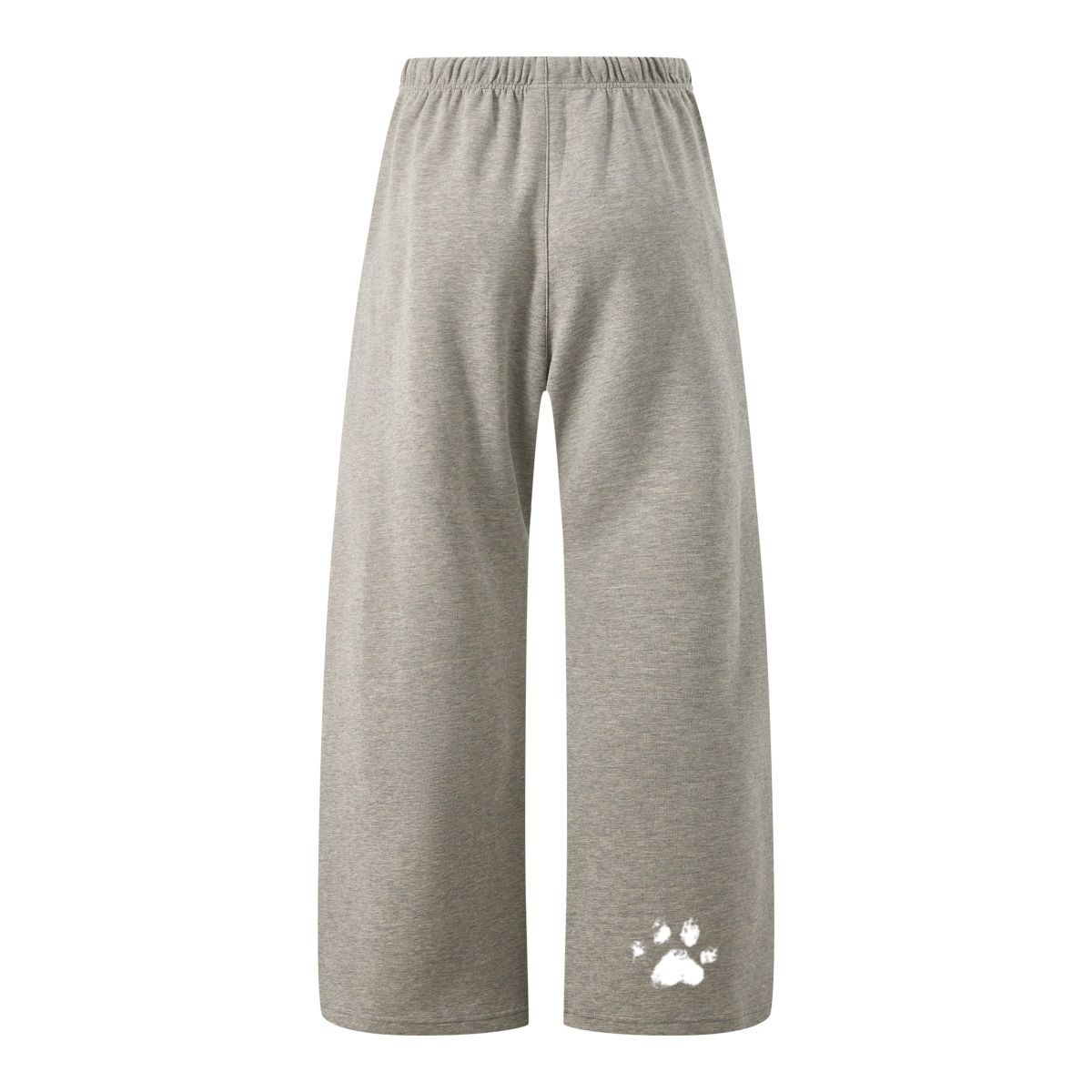 320GSM Men's Old Money Textured Darted Straight-Leg Pants Oat Gray