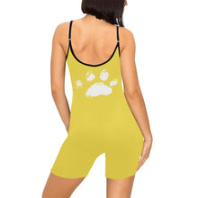 Load image into Gallery viewer, Slyde Pupps Women's Short Yoga Bodysuit