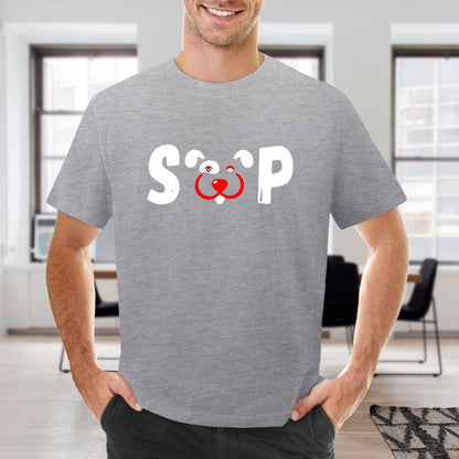 Slyde Pupps Pure cotton Men's T-shirt