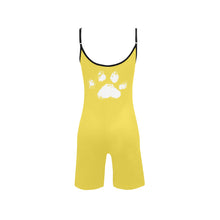 Load image into Gallery viewer, Slyde Pupps Women's Short Yoga Bodysuit