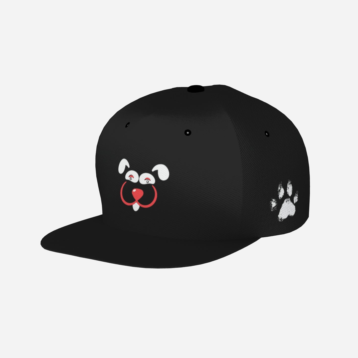 Slyde Pupps Unisex Flat Brim Baseball Cap
