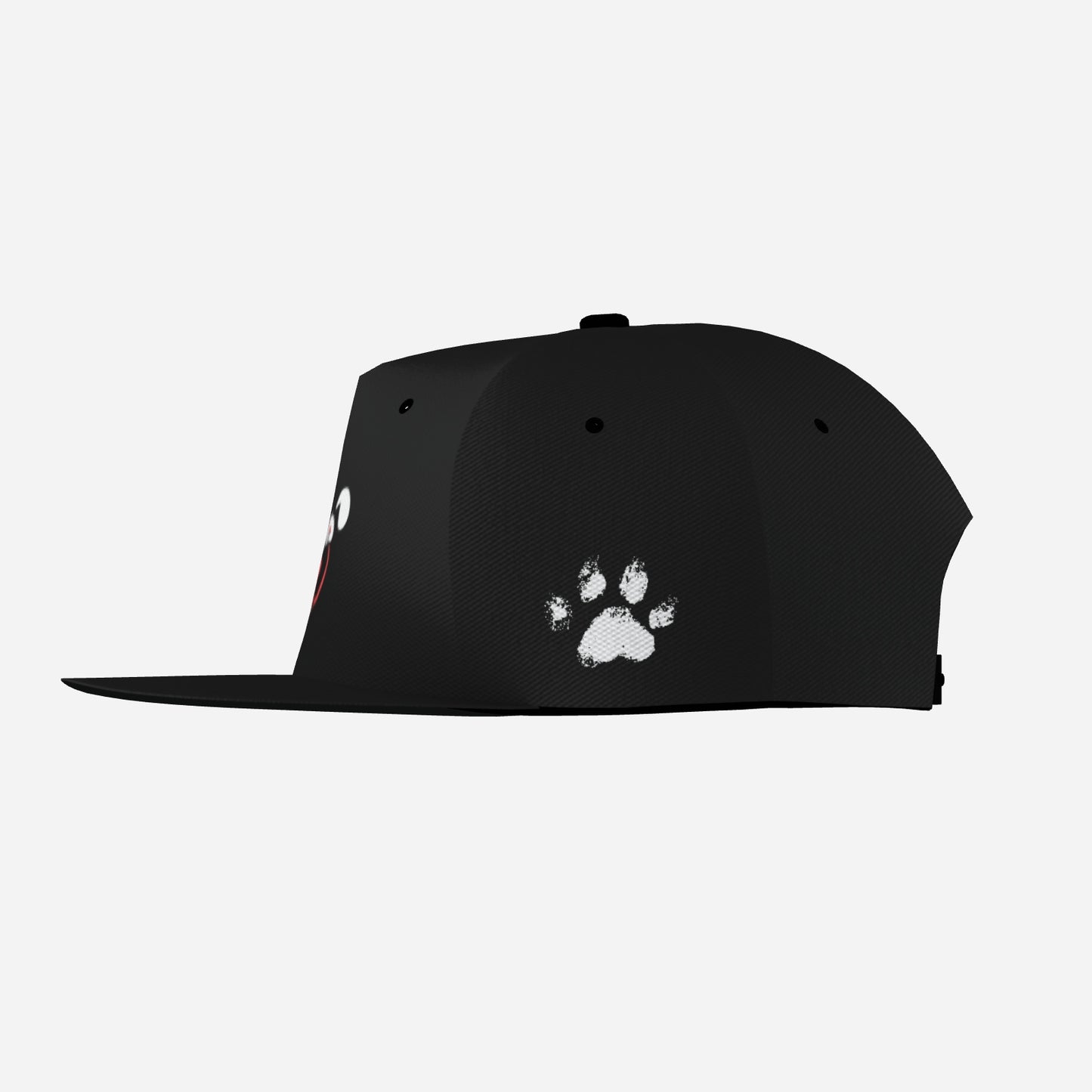 Slyde Pupps Unisex Flat Brim Baseball Cap