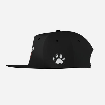 Slyde Pupps Unisex Flat Brim Baseball Cap