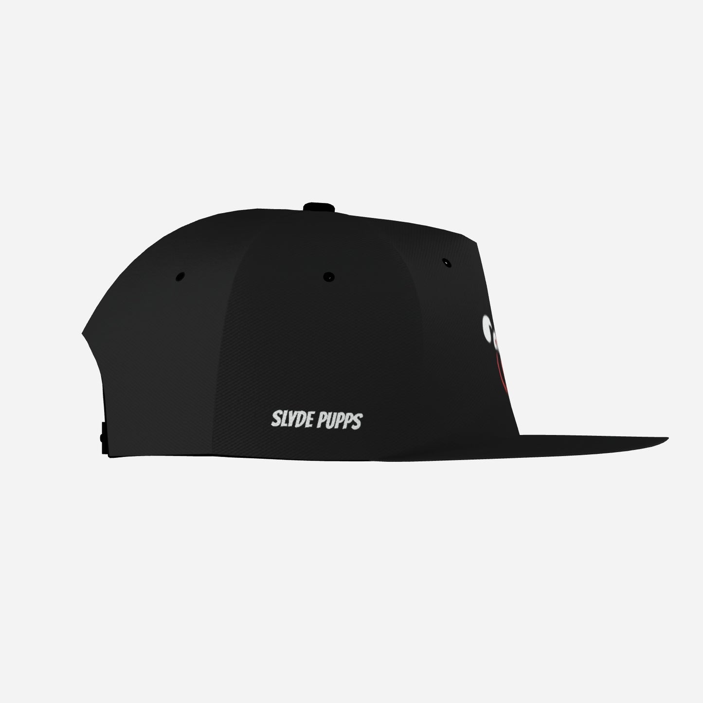 Slyde Pupps Unisex Flat Brim Baseball Cap