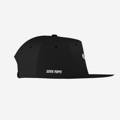Slyde Pupps Unisex Flat Brim Baseball Cap
