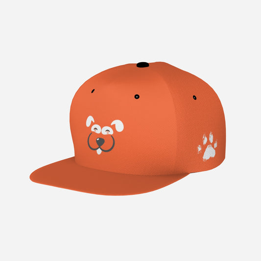 Slyde Pupps Unisex Flat Brim Baseball Cap