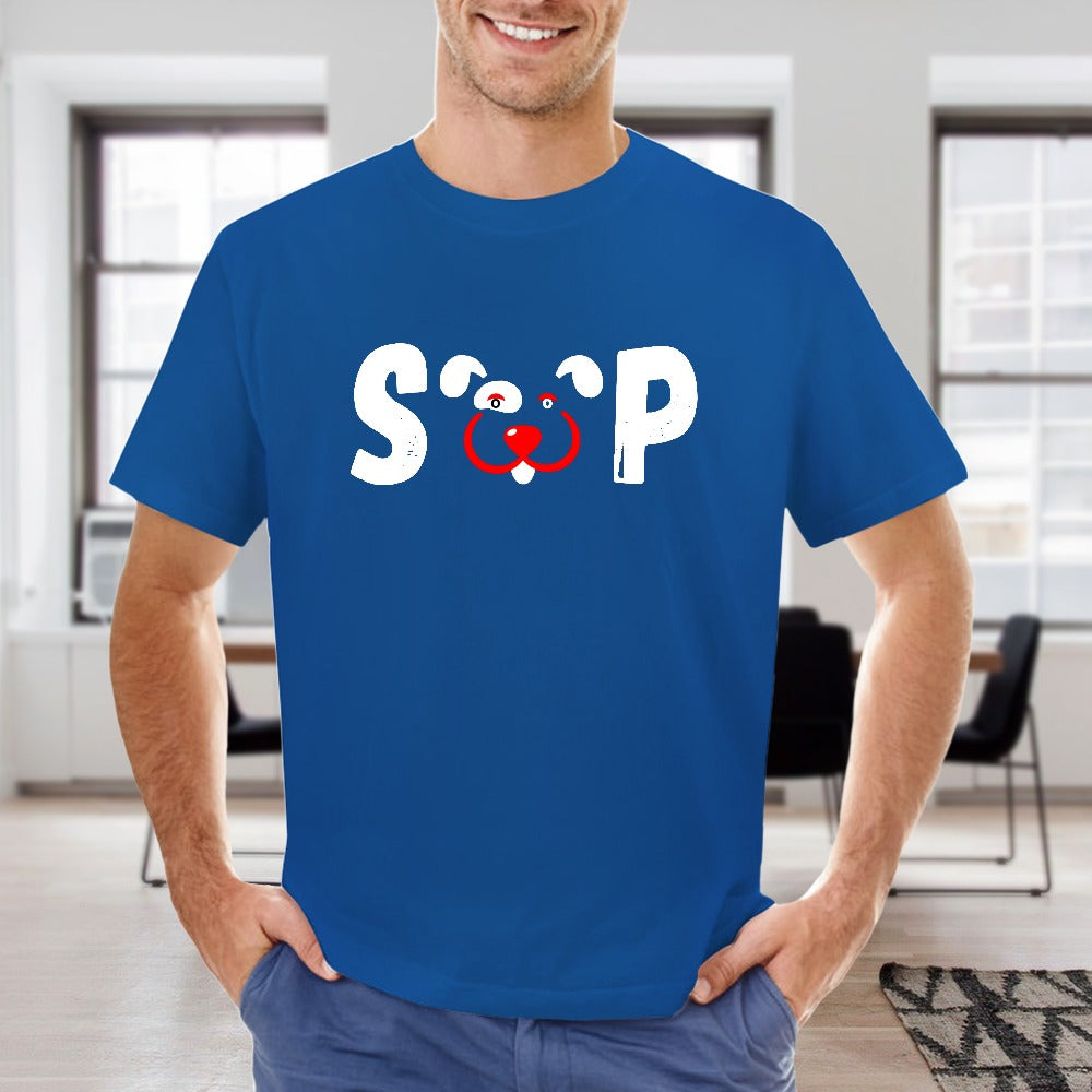 Slyde Pupps Pure cotton Men's T-shirt