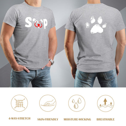 Slyde Pupps Pure cotton Men's T-shirt