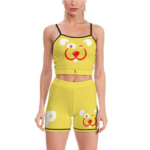 Load image into Gallery viewer, Slyde Pupps Women's Slim Two Piece Yoga Set