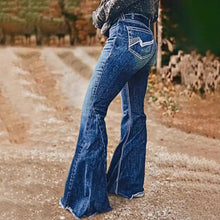 Load image into Gallery viewer, Ladies' Elastic Lifting Buttocks Slimming And Waist Cinching Jeans