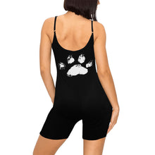 Load image into Gallery viewer, Slyde Pupps Women's Short Yoga Bodysuit
