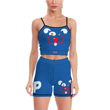 Load image into Gallery viewer, Slyde Pupps Women's Slim Two Piece Yoga Set