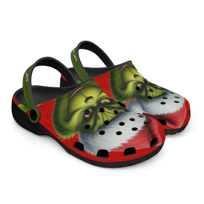 Men's and Women's The Grinch Slyde Pupps