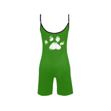 Load image into Gallery viewer, Slyde Pupps Women's Short Yoga Bodysuit