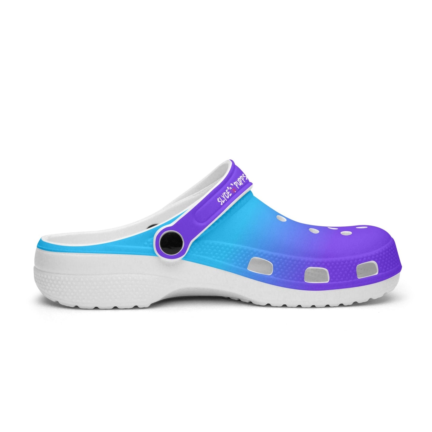 Men's and Women's Tone Purple Blue Slyde Pupps