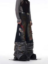 Load image into Gallery viewer, Men's Retro Jeans With Detachable Trouser Legs