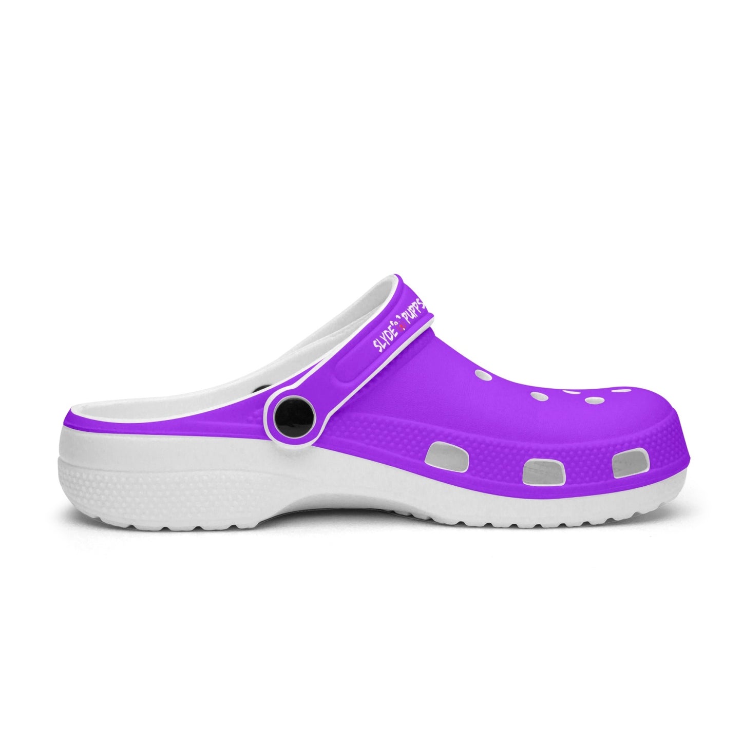 Men's and Women's Purple Slyde Pupps