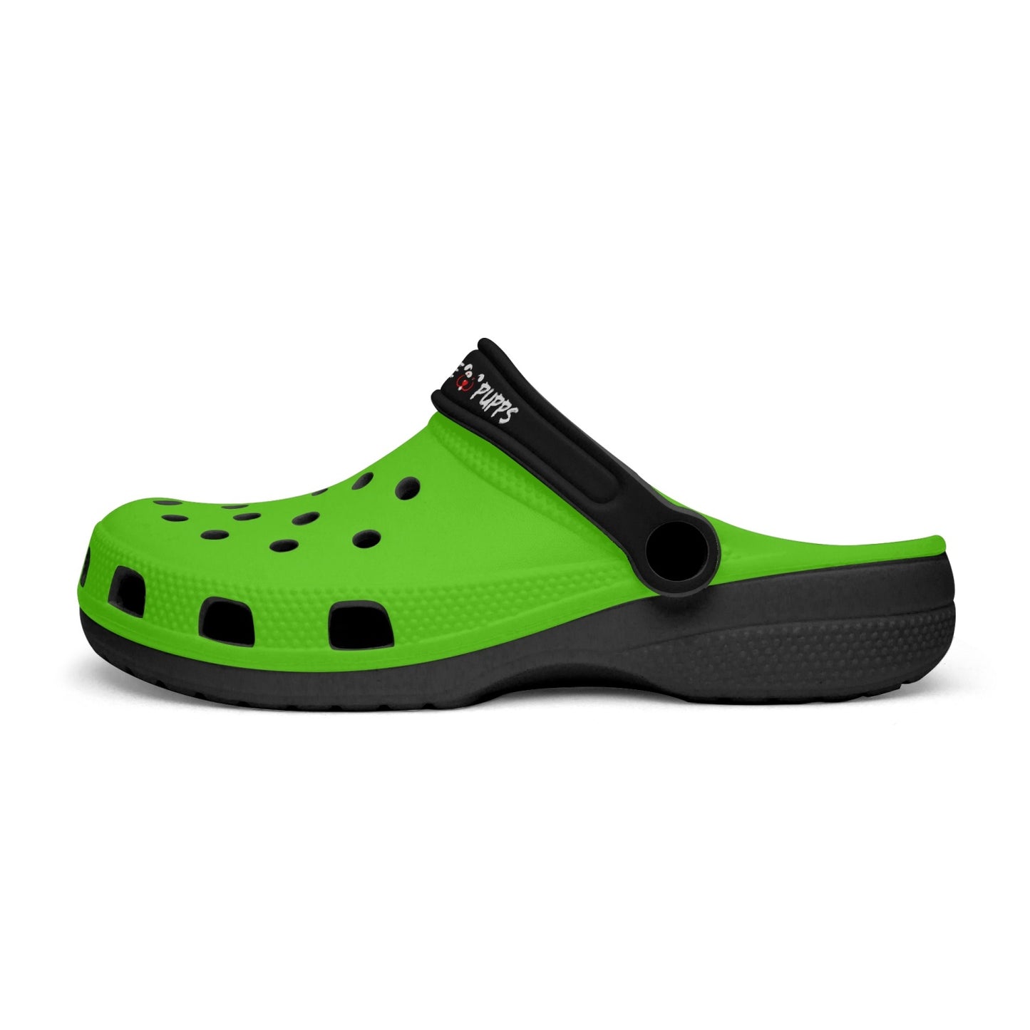 Men's and Women's Lime Black Slyde Pupps