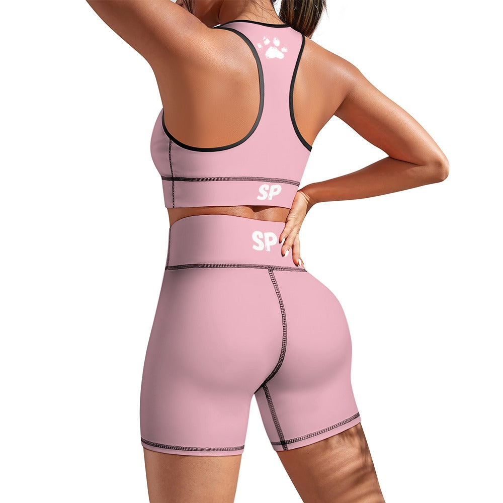 Slyde Pupps Women's yoga set including shorts