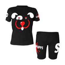 Load image into Gallery viewer, Slyde Pupps Women's Short Yoga Set