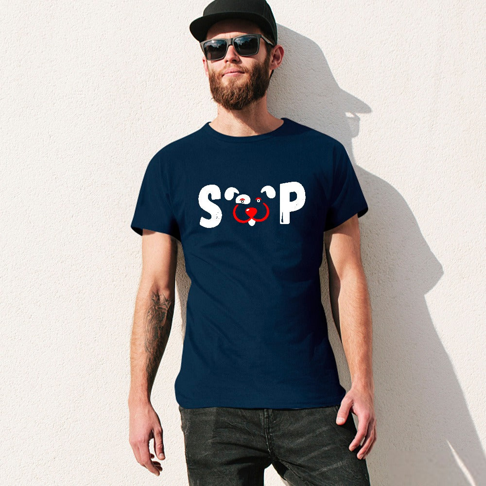 Slyde Pupps Pure cotton Men's T-shirt
