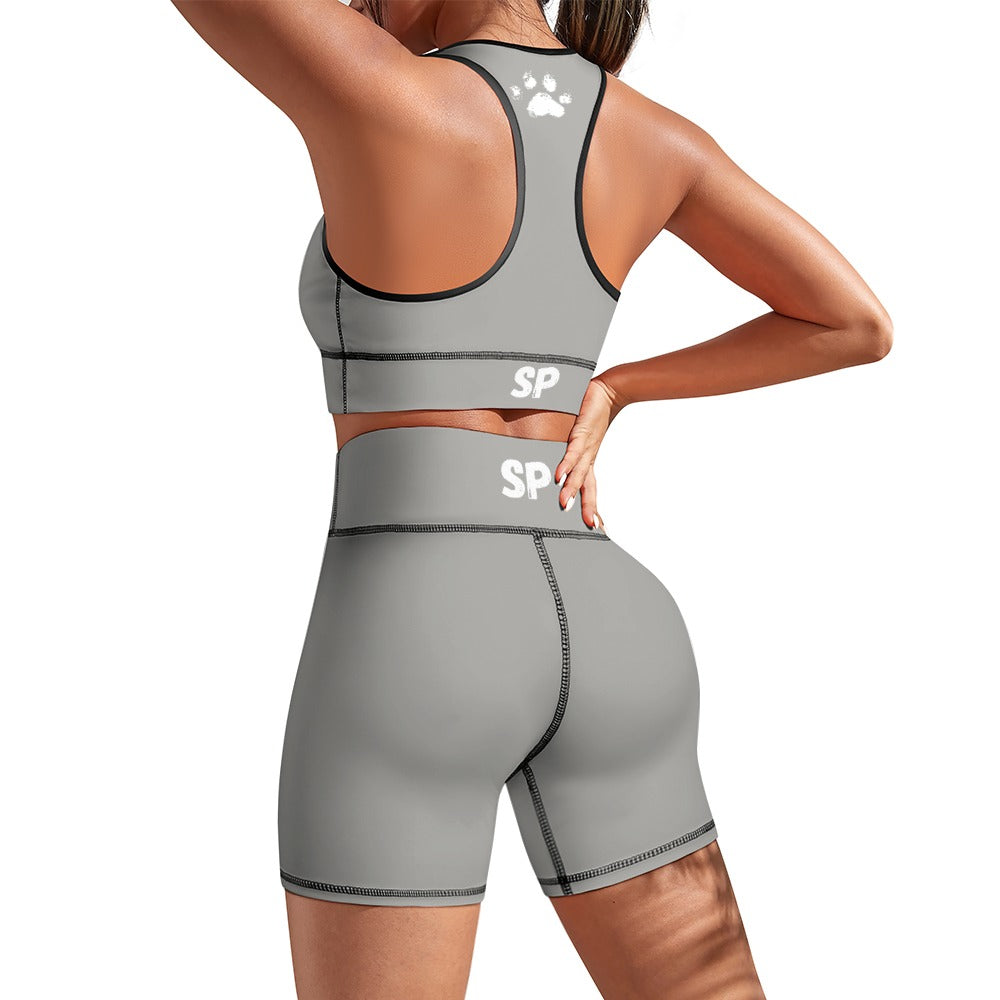 Slyde Pupps Women's yoga set including shorts