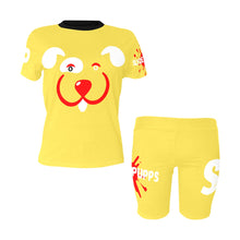 Load image into Gallery viewer, Slyde Pupps Women's Short Yoga Set