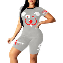 Load image into Gallery viewer, Slyde Pupps Women's Short Yoga Set