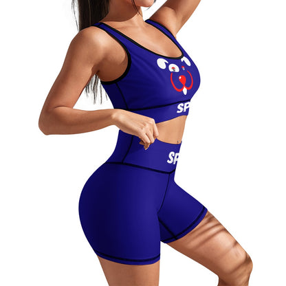 Slyde Pupps Women's yoga set including shorts
