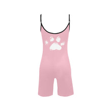 Load image into Gallery viewer, Slyde Pupps Women's Short Yoga Bodysuit