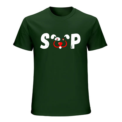 Slyde Pupps Pure cotton Men's T-shirt