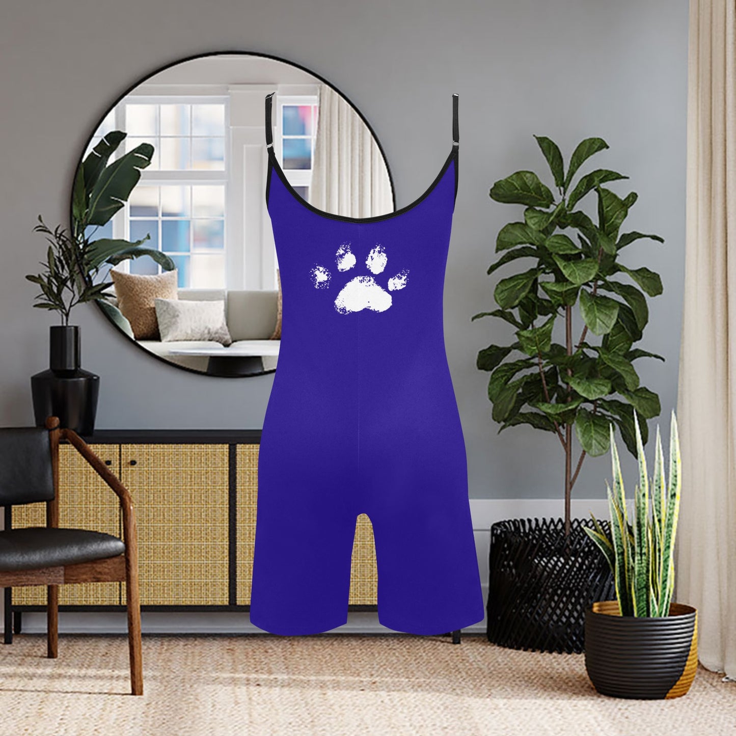 Slyde Pupps Women's Short Yoga Bodysuit