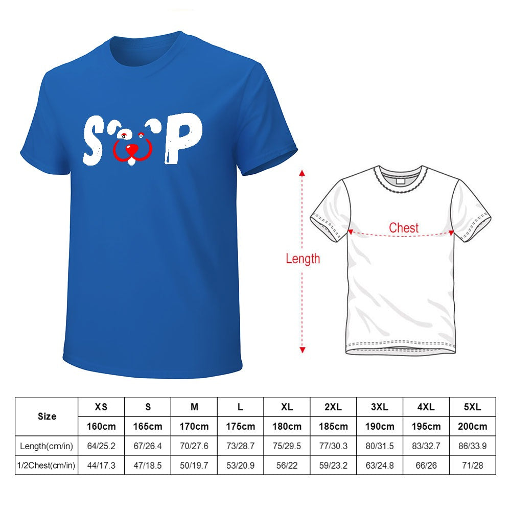Slyde Pupps Pure cotton Men's T-shirt