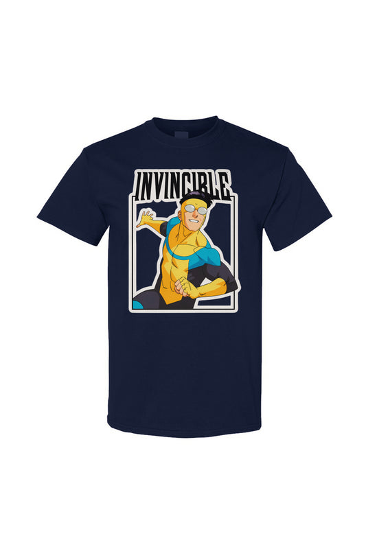 Slyde Pupps Invincible Cotton T Shirt Black,Navy,Royal Blue