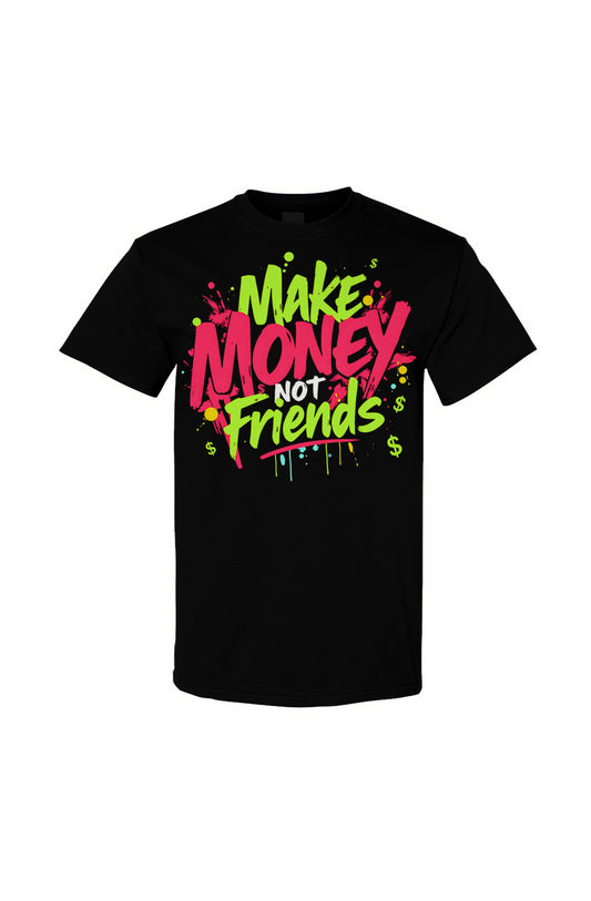 Slyde Pupps No Friends Cotton T Shirt/Black,Navy,Royal Blue