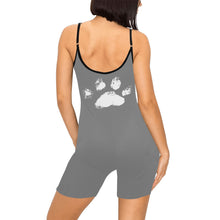 Load image into Gallery viewer, Slyde Pupps Women's Short Yoga Bodysuit