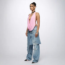 Load image into Gallery viewer, Loose Hip Hop Ripped Beggar High Street Jeans