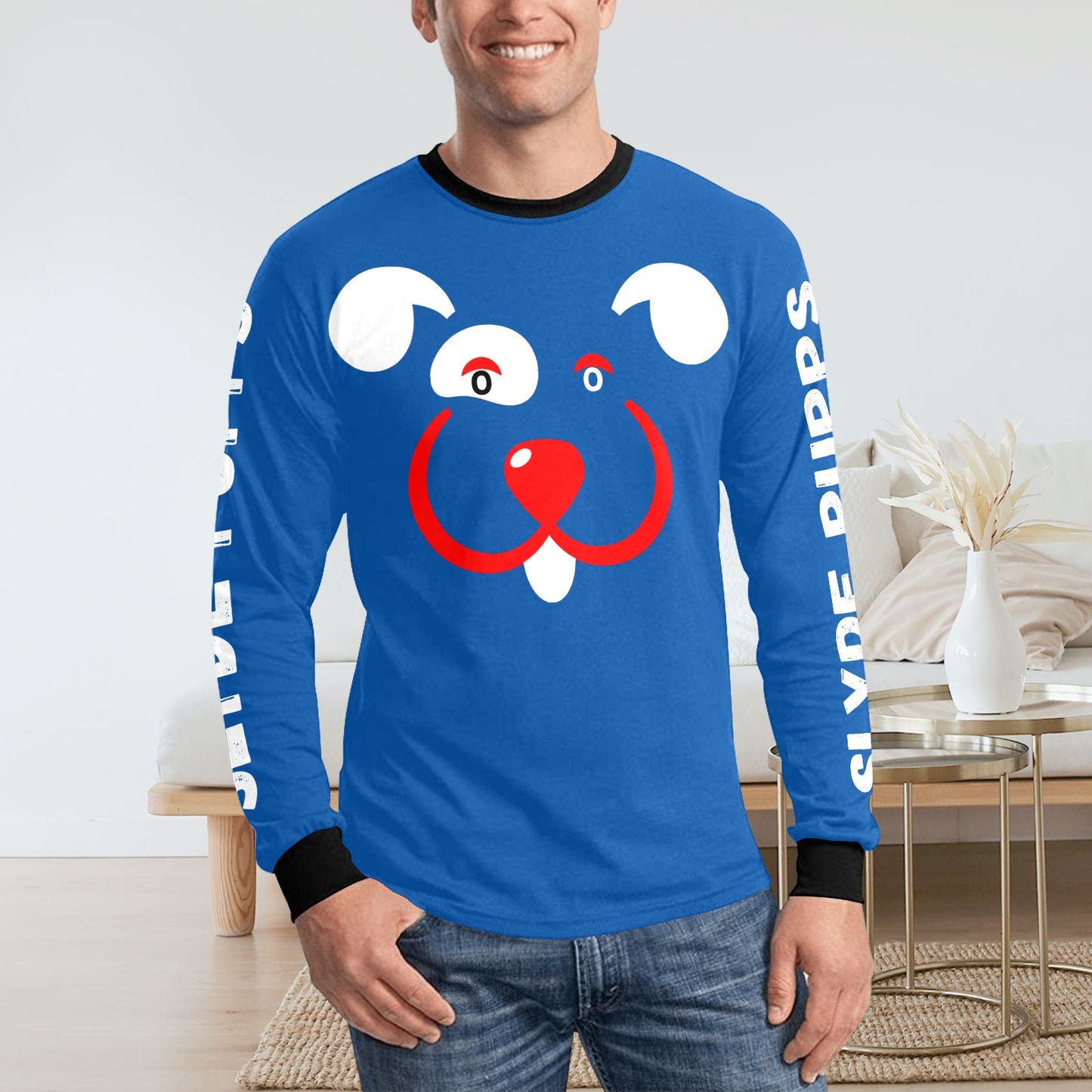 Slyde Pupps Men's Long Sleeve T-shirt 10 Colors