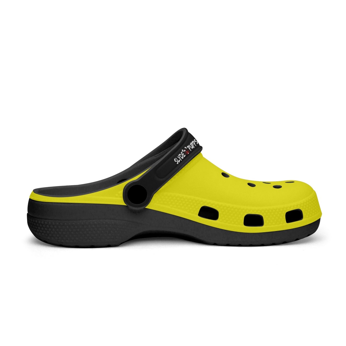 Men's and Women's Yellow Black Slyde Pupps