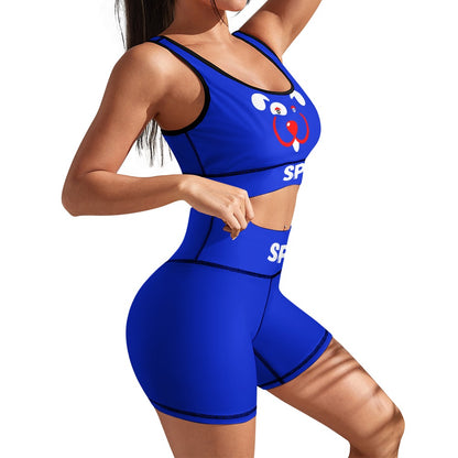 Slyde Pupps Women's yoga set including shorts