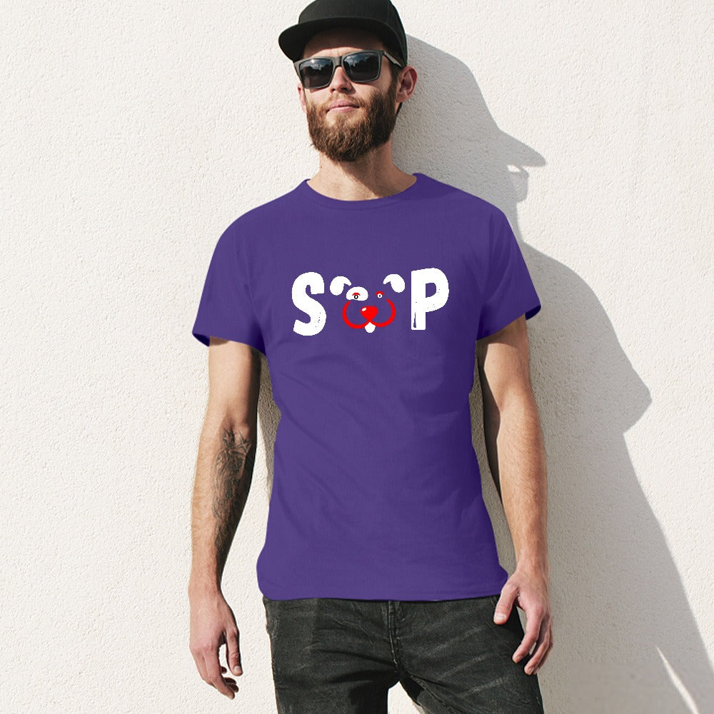 Slyde Pupps Pure cotton Men's T-shirt