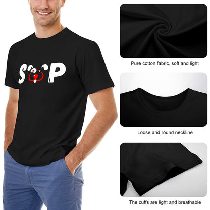 Slyde Pupps Pure cotton Men's T-shirt