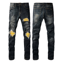 Load image into Gallery viewer, European And American Fashion Street Fashion Close-fitting And Slim-fitting Skinny Jeans