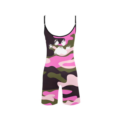 Slyde Pupps Women's Short Yoga Bodysuit