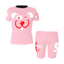 Load image into Gallery viewer, Slyde Pupps Women's Short Yoga Set