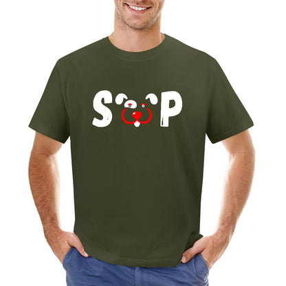 Slyde Pupps Pure cotton Men's T-shirt